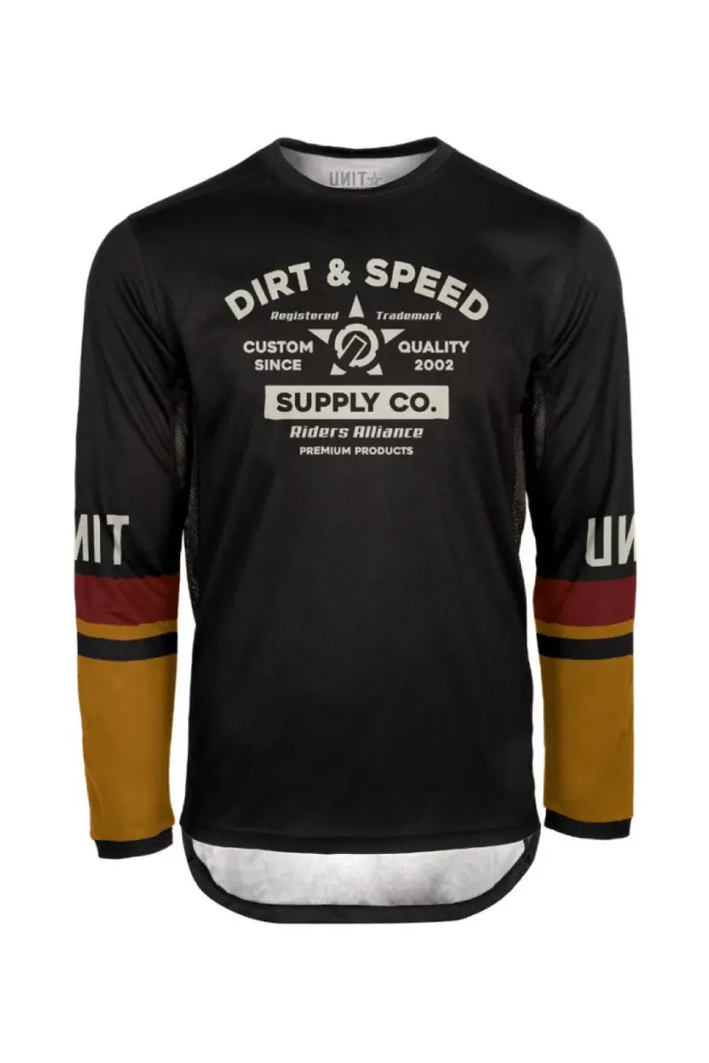 Unit Legacy Long Sleeve Jersey Mustard 2022 1