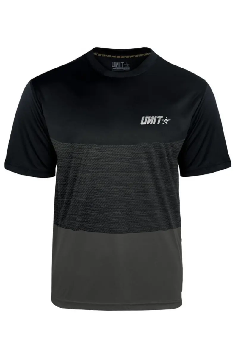 Unit Protech Short Sleeve Mtb Jersey Black 2022 1