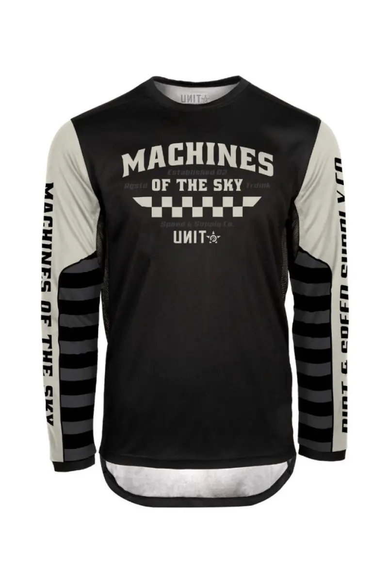 Unit Trial Long Sleeve Jersey Black 2022 1