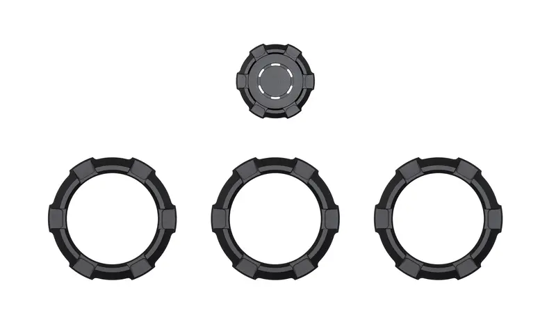 V2 14" Radio Knob + Drive Mode Knob + Climate Knobs - 2024+ Tacoma / 2025+ 4Runner 1
