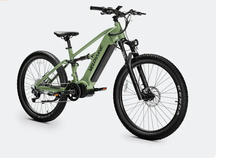 Velowave Forest Xm Mtb Full Suspension Mountain Electric Bike 1