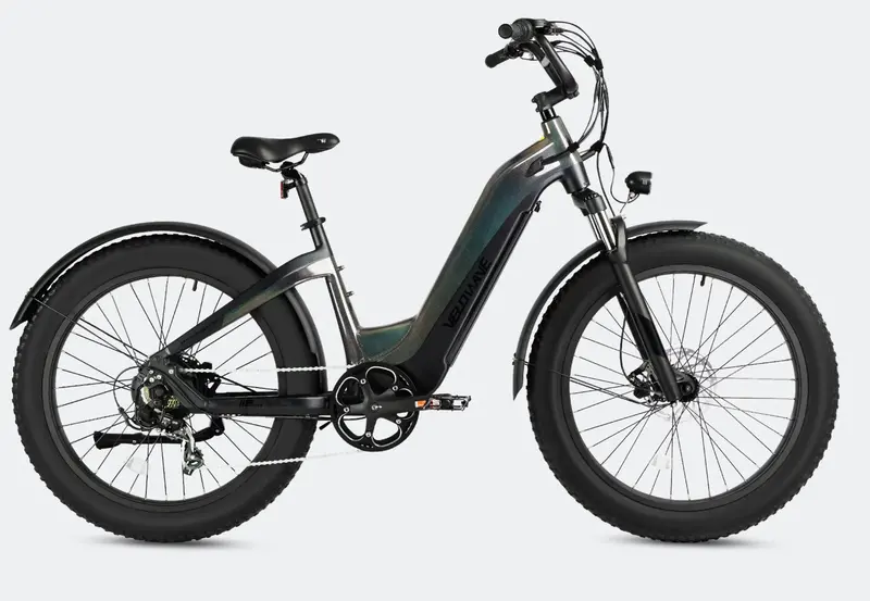 Velowave Grace 2.0 Torque Step Thru Electric Fat Tire Bike 2
