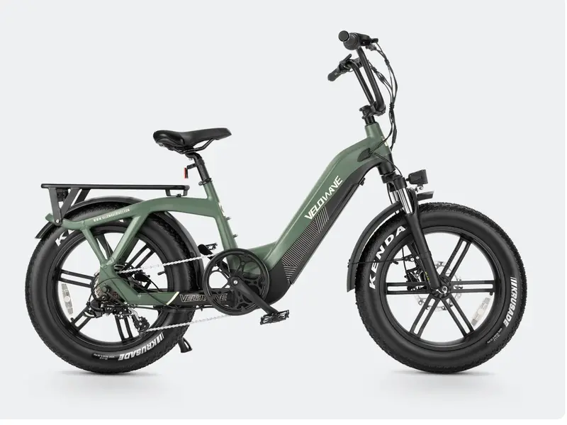 Velowave Pony Step Thru Electric Fat Tire Bike 1