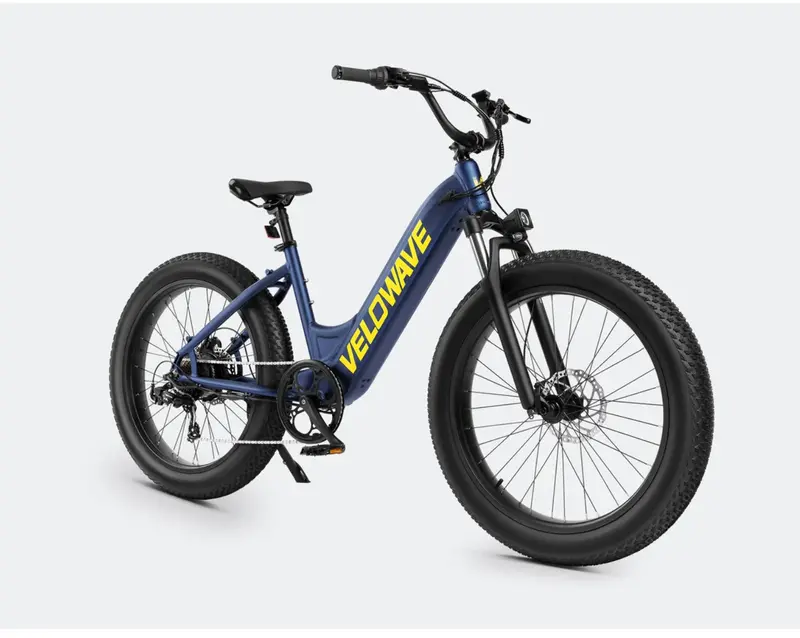 Velowave Rover Step Thru Electric Fat Tire Bike 1