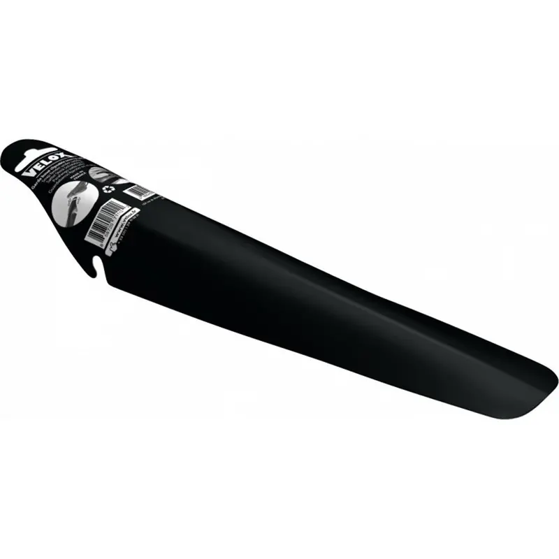 Velox Snap-On Rear Mudguard - Black 1