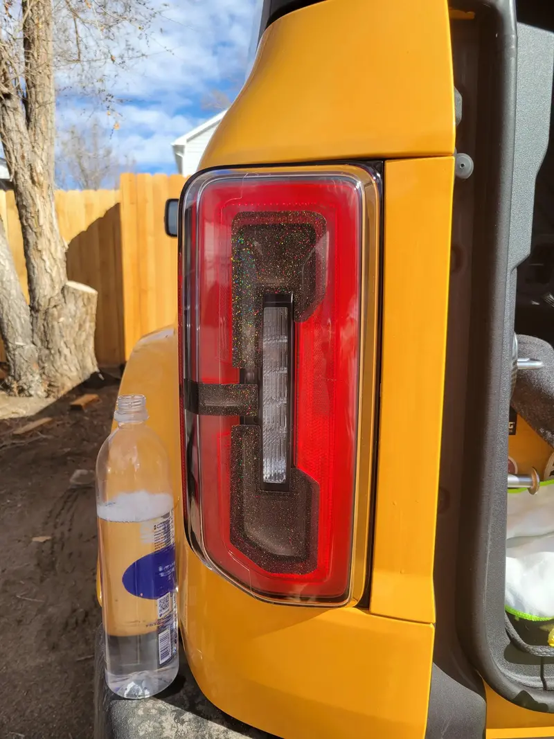 Version 1L Tail Light Overlays - 2021+ Bronco (W/ Led Taillights) 9