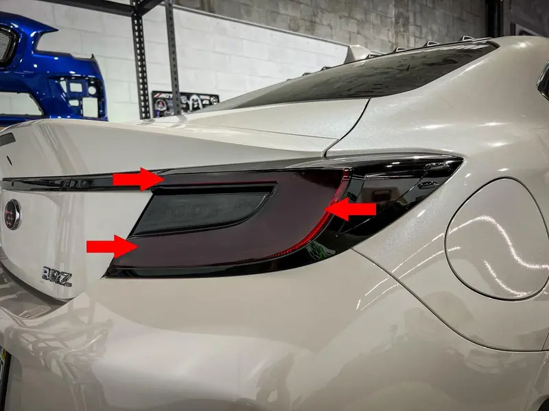 Version 2.0 Tail Light Overlays - 2022+ Brz / Gr86 1