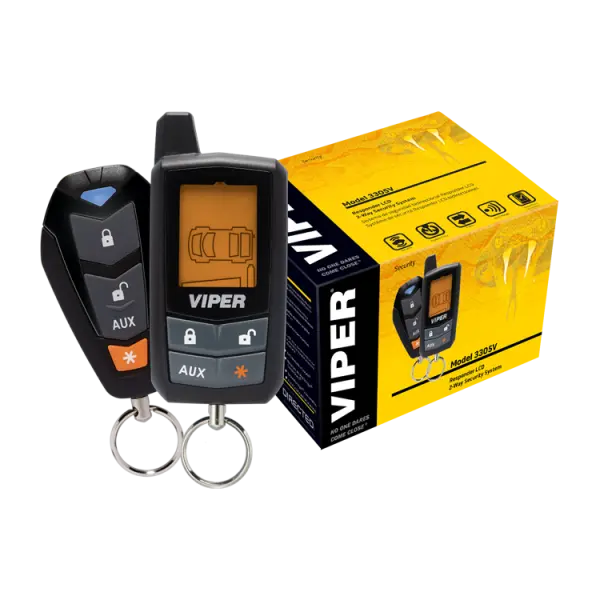 Viper 3305Vr Lcd 2-Way Security System Installed 1