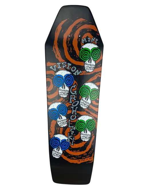 Vision Coffin Horror Series Skeleton Mini Deck - 9.5"X32" - Limited Edition 1