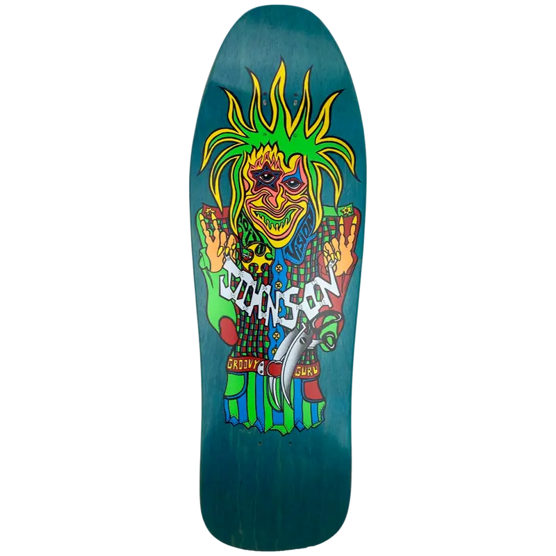 Vision Joe Johnson Groovy Guru Deck - 9.5" X 30.5" 3