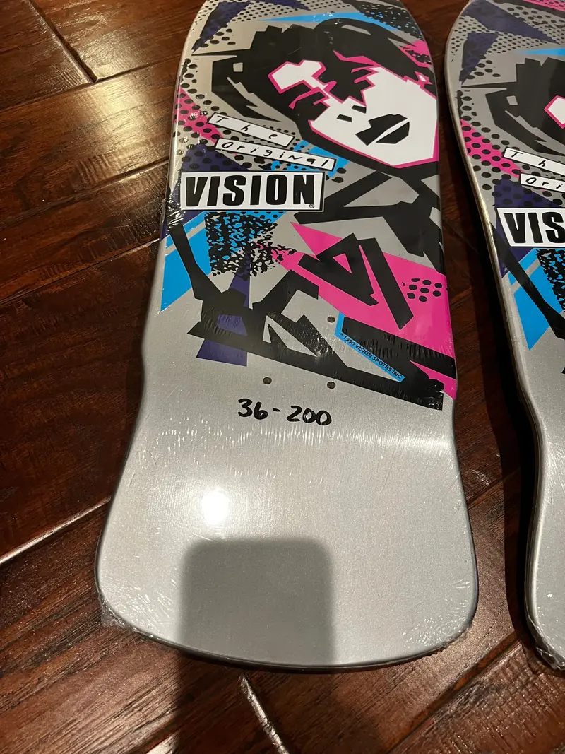 Vision Mark Gonzalez Numbered Collector Skateboard Deck 2