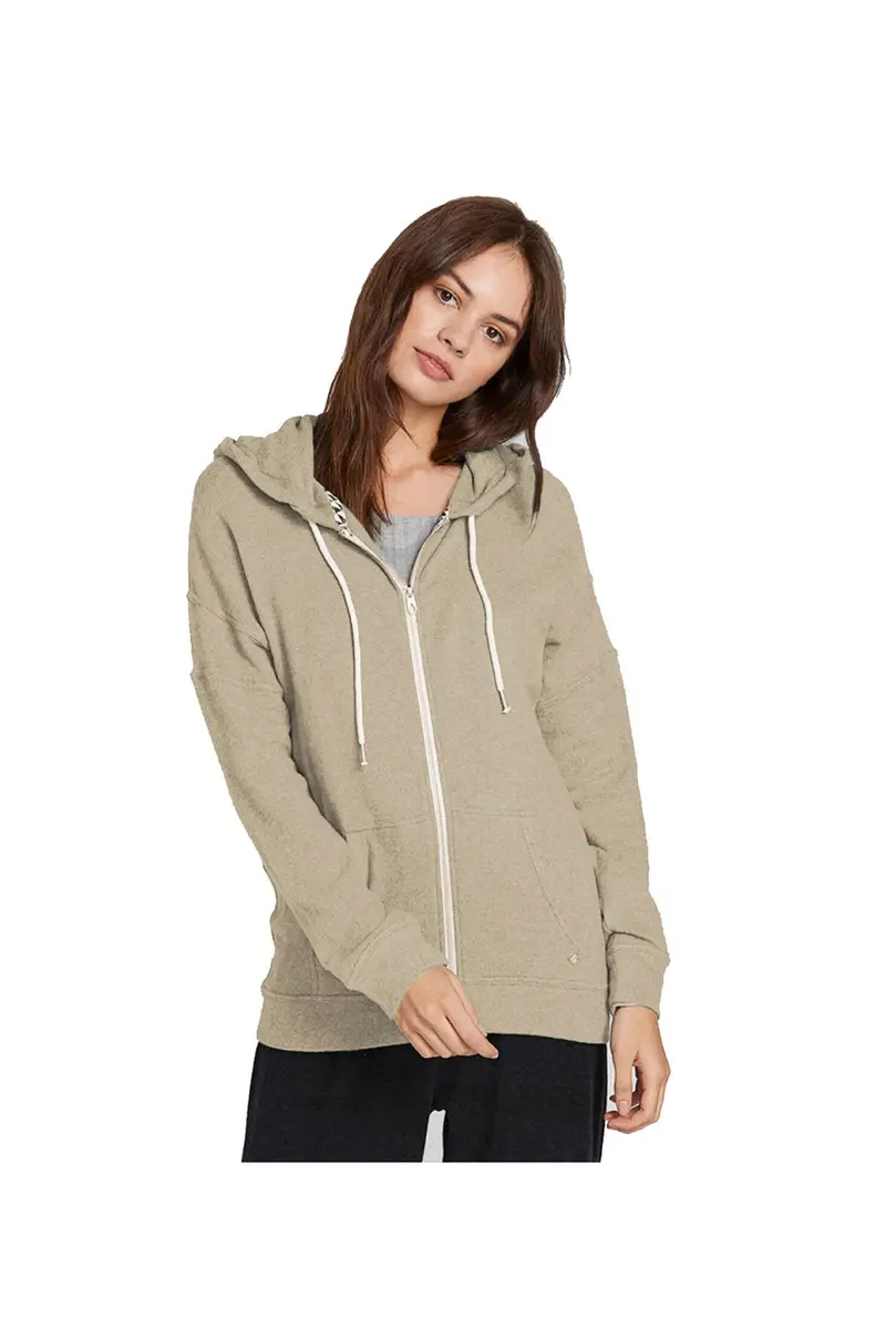 Volcom Lil (Lived In Lounge) Women's Zip Fleece Jumper 1