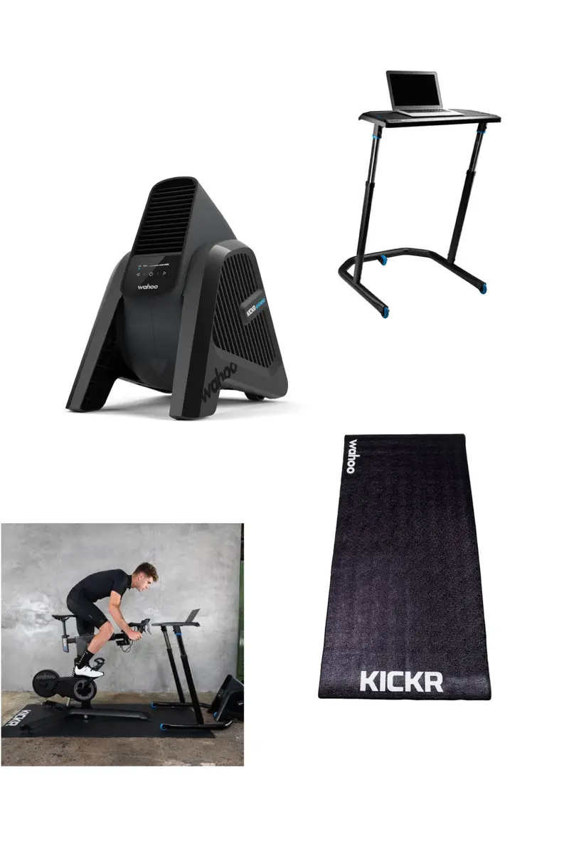 Wahoo Bike Ultimate Bundle - Includes Kickr Bike, Mat, Headwind, Desk 1