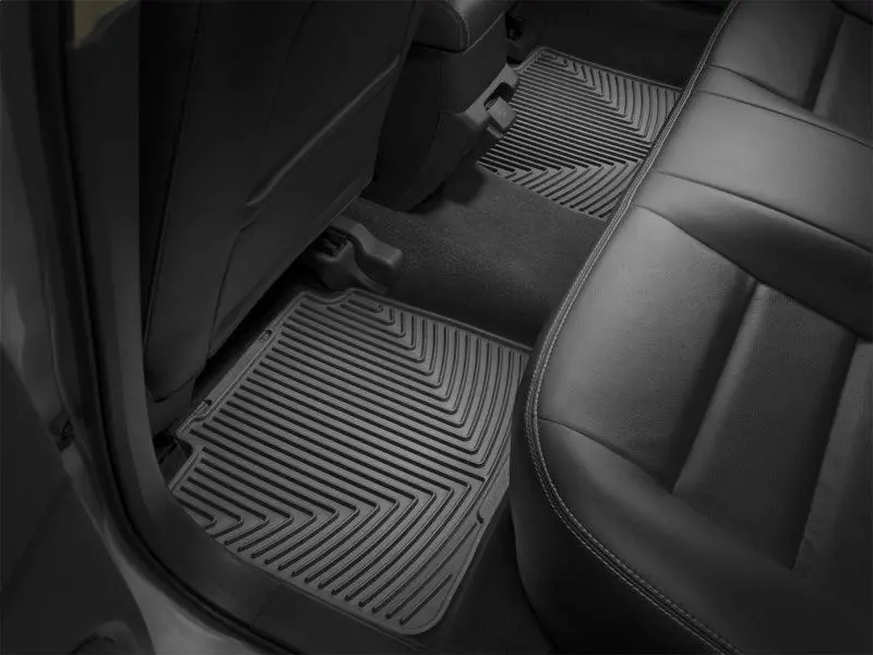 Weathertech Front Rubber Mats - Black - 2021+ Bronco Sport / 2022+ Maverick (Non-Hybrid) 1