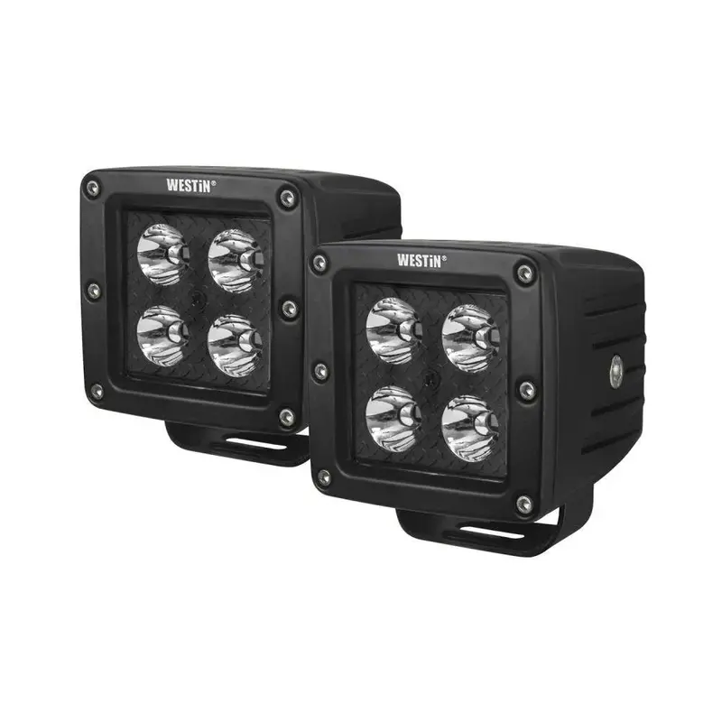 Westin B-Force Led Cube Ditch Lights (Pair, Flood Or Spot) - 2021+ Bronco 1