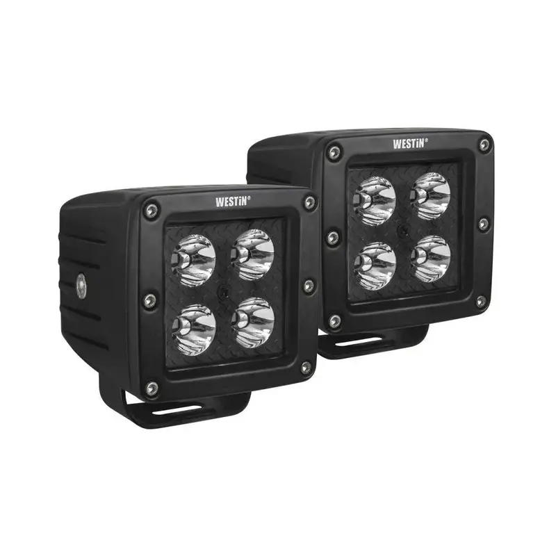 Westin B-Force Led Cube Ditch Lights (Pair, Flood Or Spot) - 2021+ Bronco 2