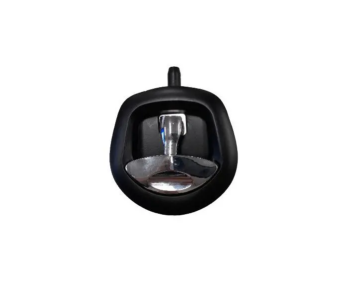 Whale Tail Compression Lock Black With Chrome Handle 1