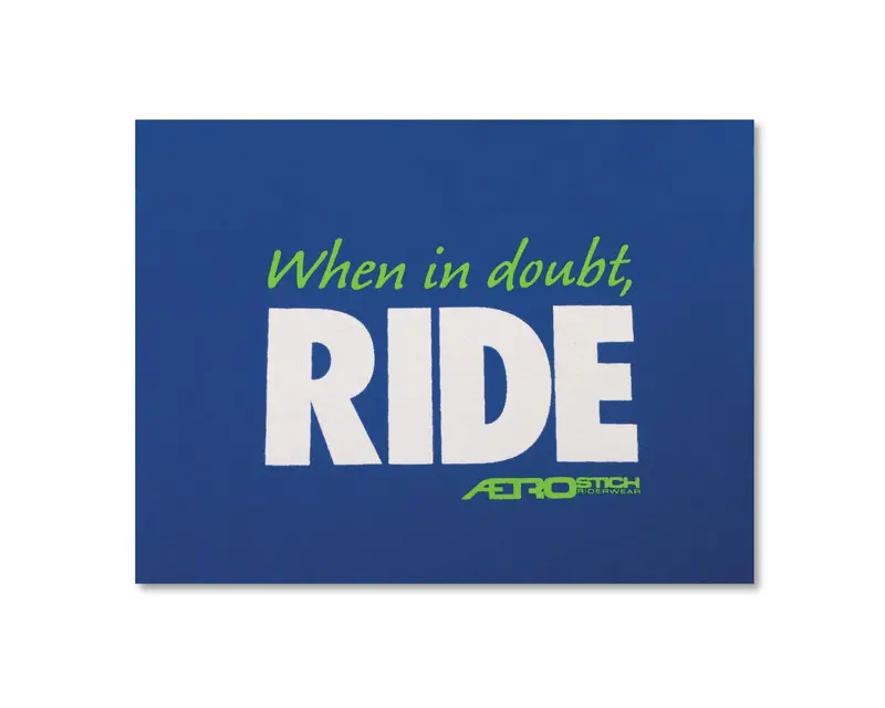 When In Doubt, Ride T-Shirt 1