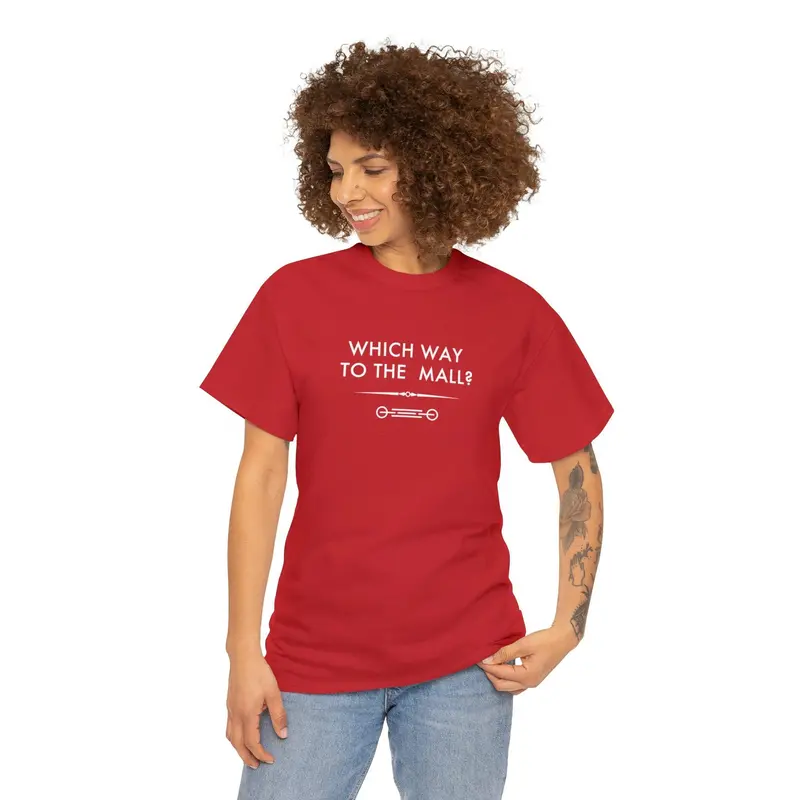 Which Way To The Mall? - 6Th Gen T-Shirt 8