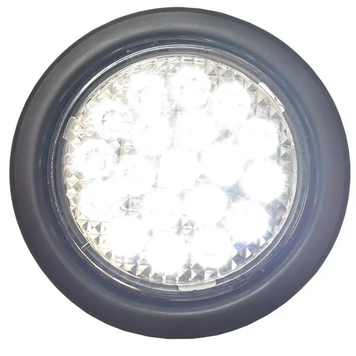 White-Round 110Mm Insert+Grommet 1