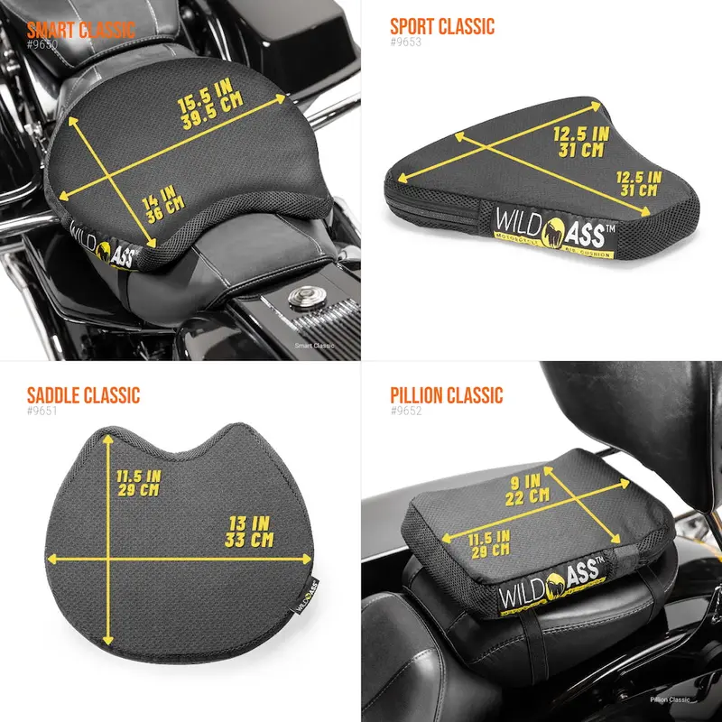 Wild-Ass Classic Motorcycle Cushions 1