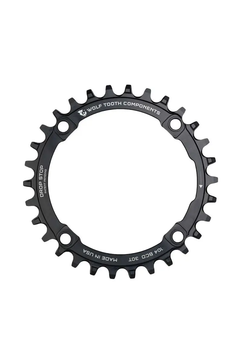 Wolf Tooth 104 Bcd Drop Stop Narrow Wide Chainring 1