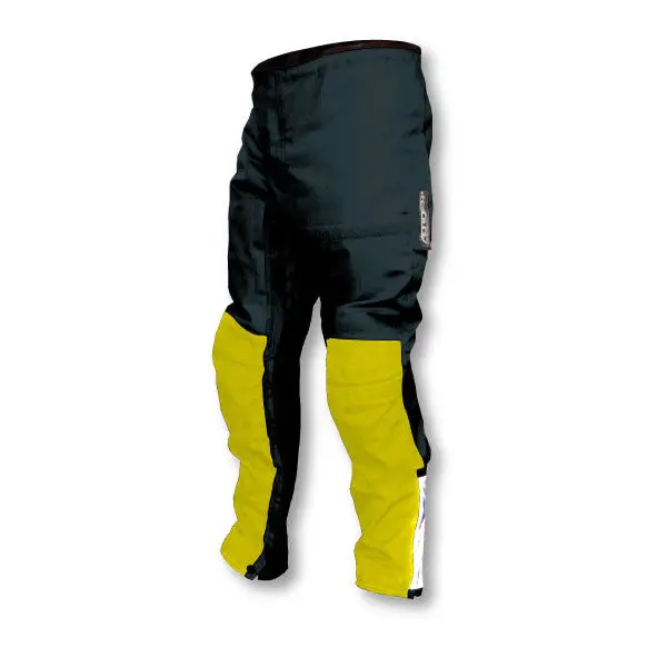 Woman's Roadcrafter Classic Pants Size 16 Regular Black-Hi-Viz 1