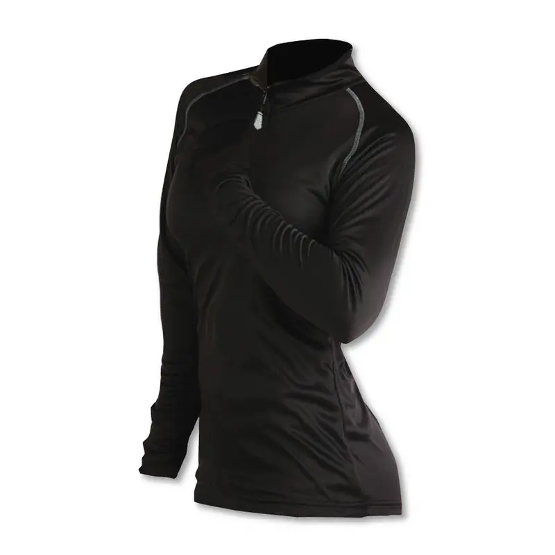 Women's Long Sleeve Full Heatr ½ Zip Base Layer Shirt 1