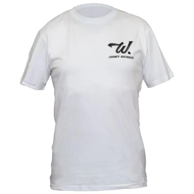 Woolys Wheels Classic T-Shirt, White 1