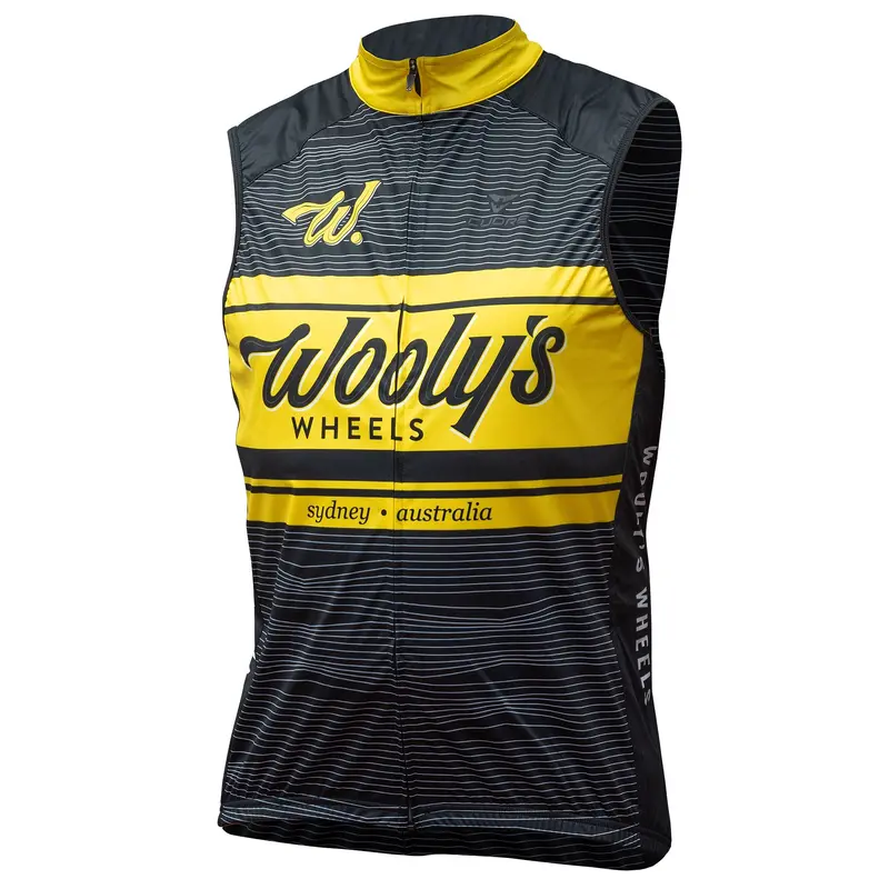 Wooly's Wheels (Cuore) Men's Wind Shield Splash Vest 1