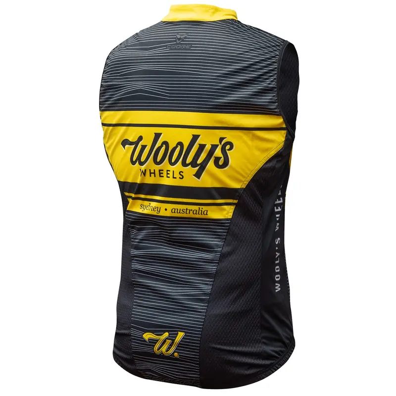 Wooly's Wheels (Cuore) Men's Wind Shield Splash Vest 2