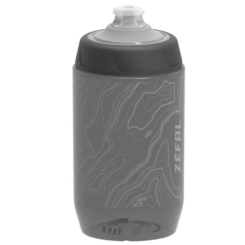 Zefal Sense Pro 500Ml Water Bottle - Black/Grey 1