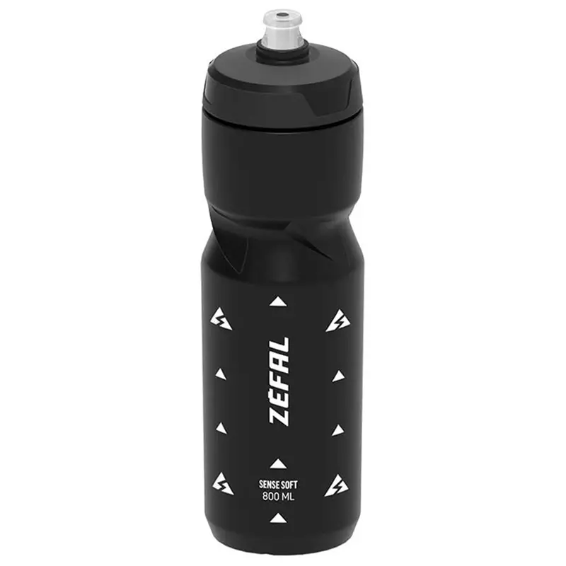 Zefal Sense Soft 800Ml Water Bottle - Black 1