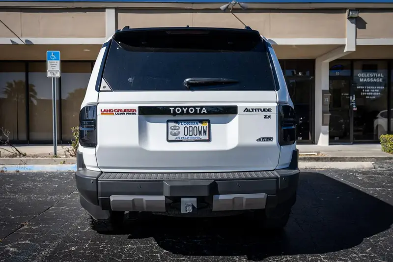 "Zx" Lc 250 Acrylic Laser Series Tailgate Badge - 2024+ Land Cruiser 2