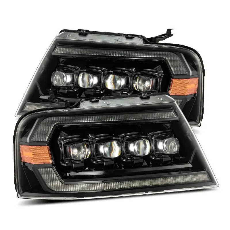 Alpharex Nova-Series Led Projector Headlights With Active Lighting & Sequential Turn Signals For 2004–2008 Ford F-150 (Excl. 2004 Heritage) 1