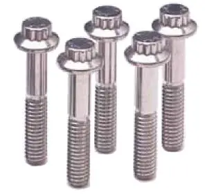 Arp M8 X 1.25 X 30 12Pt Black Oxide Bolts 1