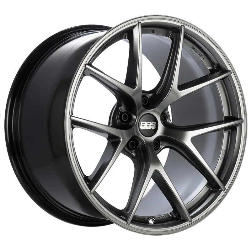 Bbs Ci-R Forged Wheel – 20X11.5 Inch, Gloss Diamond Black Finish, Et77 Offset 1