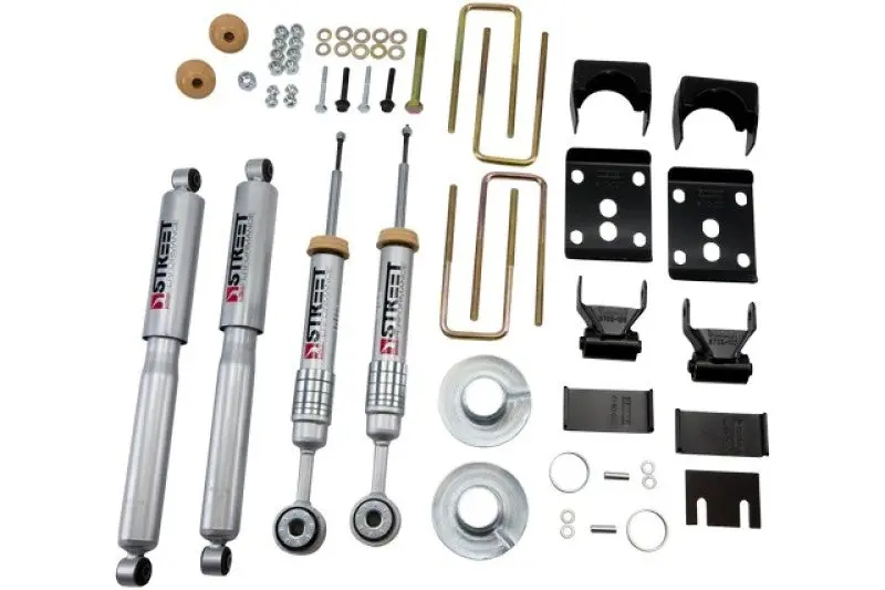 Belltech Lowering Kit With Sp Shocks For 2009–2013 Ford F-150 Regular Cab 2Wd (Front: 1” Or 3”, Rear: 5.5” Drop) 2