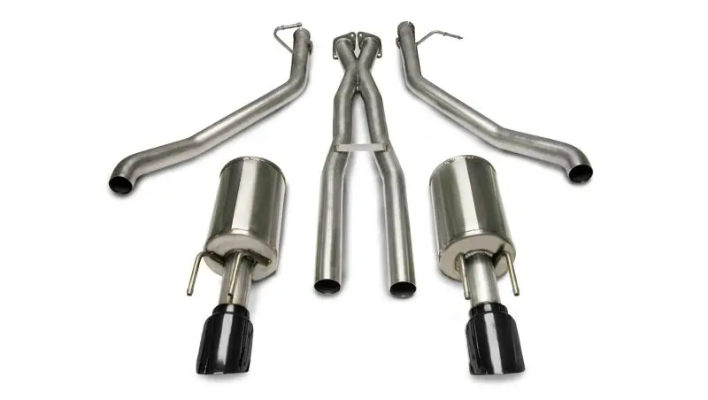 Corsa Sport Cat-Back Exhaust System For 2005–2006 Pontiac Gto — 6.0L V8, 2.5-Inch Tubing With Xpipe And Dual 4-Inch Black Tips 1