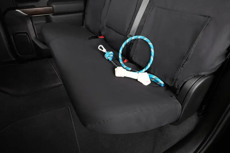 Covercraft 19-24 Dodge Ram 1500 Polycotton Seatsaver Custom Second Row Seat Covers - Charcoal 1