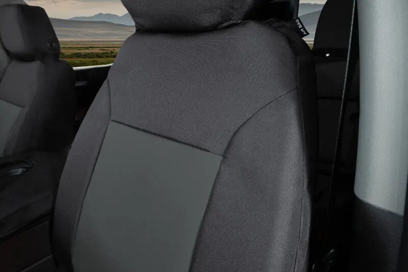 Covercraft Endura Precisionfit Second Row Seat Covers For 2021–2024 Ford Bronco — Black/Charcoal 1