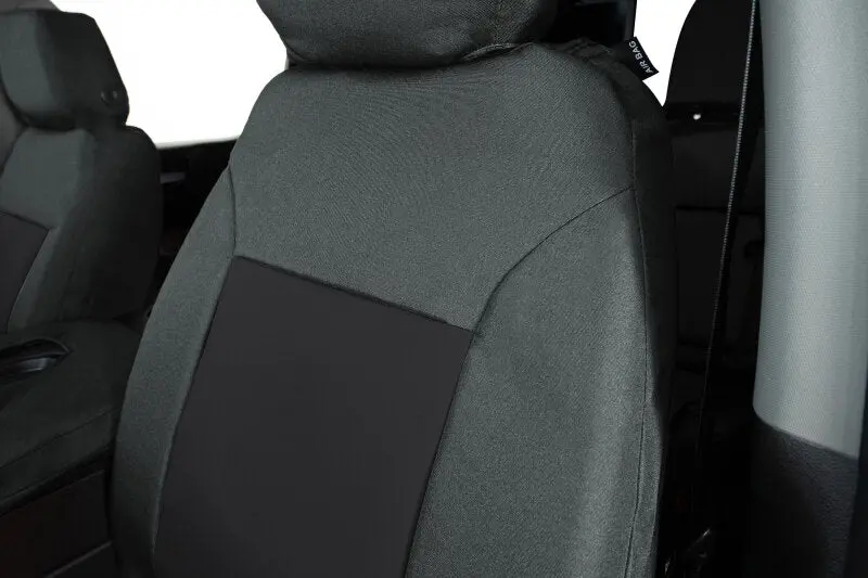 Covercraft Endura Precisionfit Second-Row Seat Covers For 2023–2024 Ford Super Duty – Charcoal/Black 1