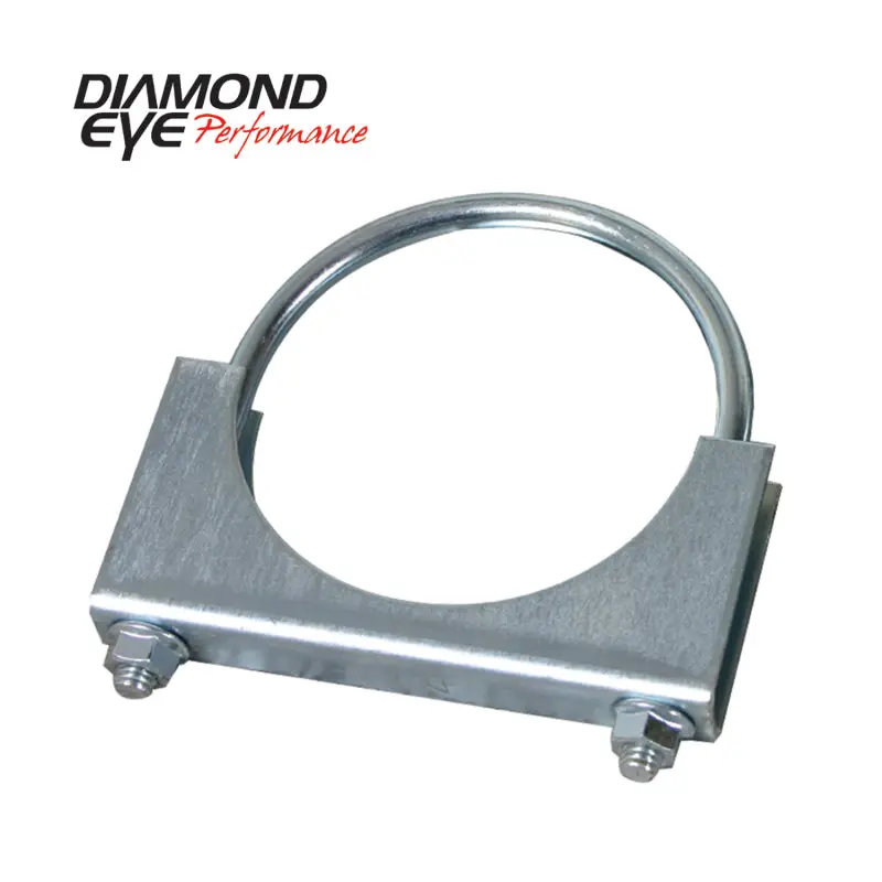 Diamond Eye Heavy-Duty 5-Inch Clamp With 3/8-Inch Zinc-Coated U-Bolt And Saddle 1
