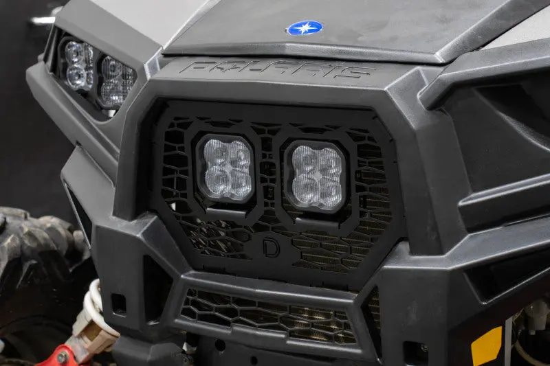 Diode Dynamics Stage Series Led Grille Light Bracket Kit For 2014–2018 Polaris Rzr Xp 1