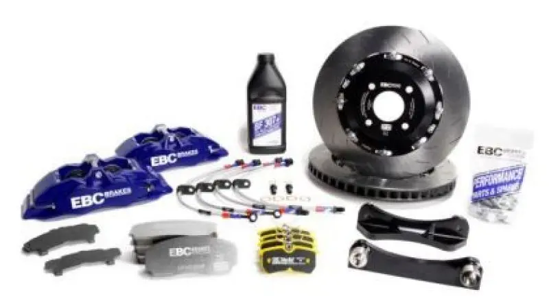 Ebc Blue Apollo-4 Big Brake Kit For 1999–2004 Honda S2000 Ap1 — Includes 330Mm Rotors And Calipers 1