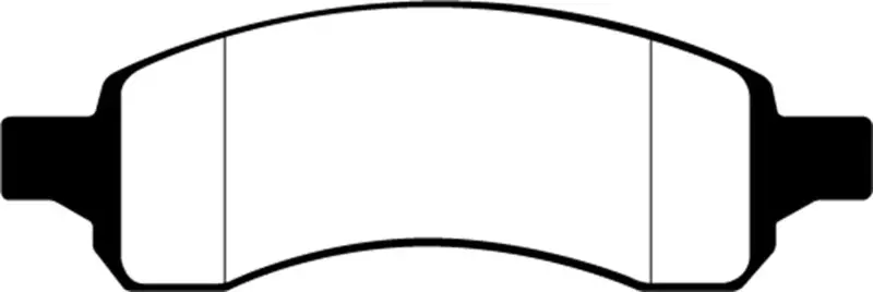 Ebc Greenstuff Front Brake Pads For 2008 And Later Chevrolet Traverse 3.6L V6 1
