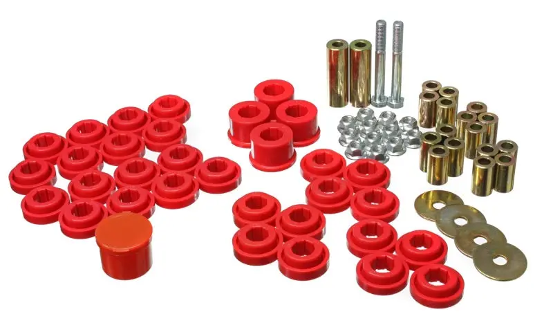 Energy Suspension Red Control Arm Bushing Kit For Chrysler/Dodge Rear Ends 1