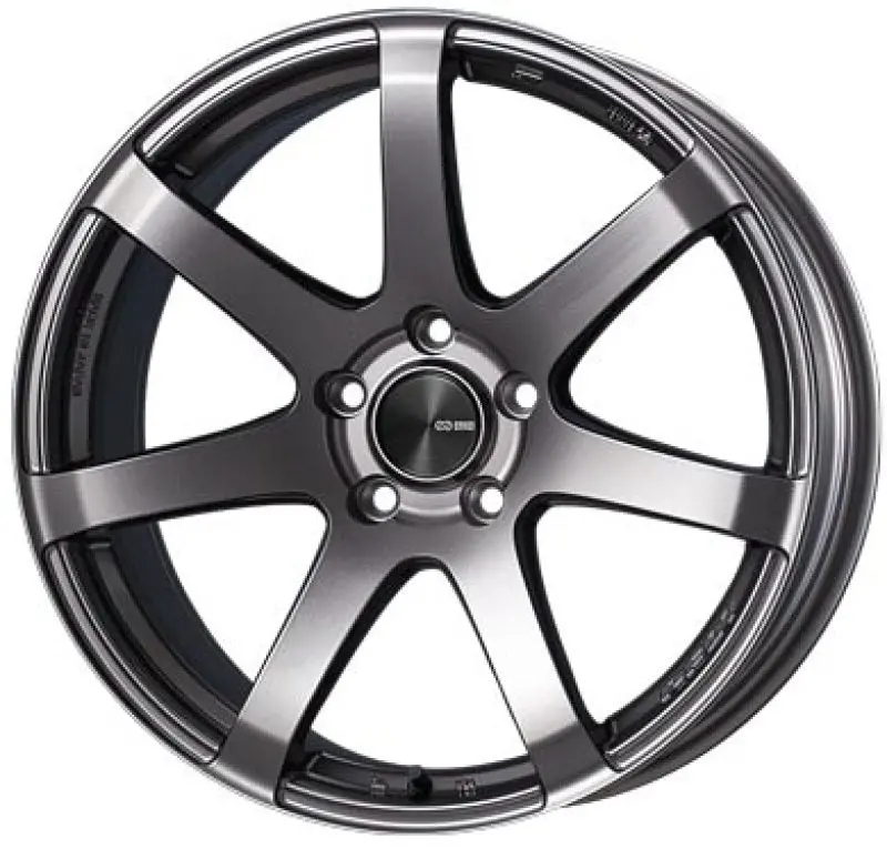 Enkei Pf07 Dark Silver Alloy Wheel – 18X8", 5X114.3Mm Bolt Pattern, 45Mm Offset (Special Order) 1
