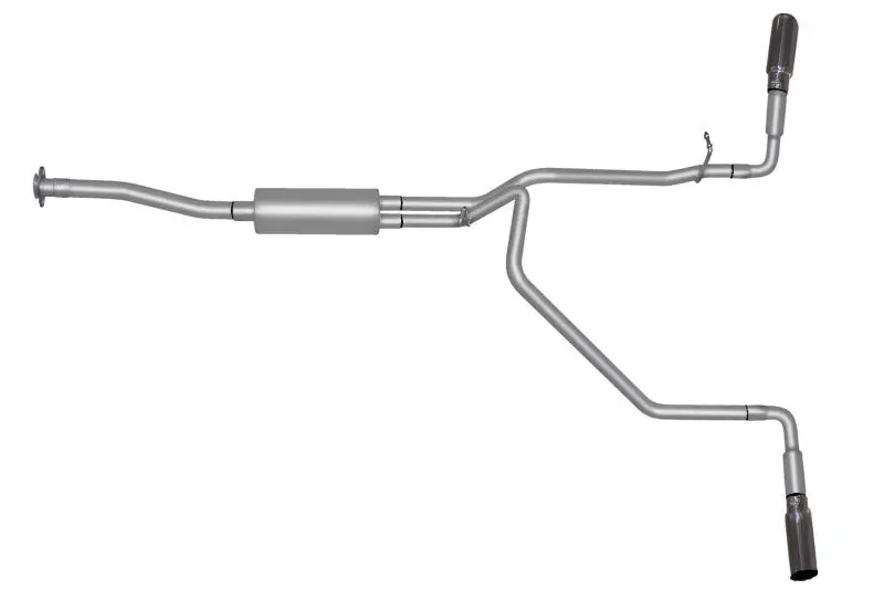 Gibson Aluminized Cat-Back Dual Exhaust System For 2004–2005 Chevrolet Colorado 2.8L Sport 1