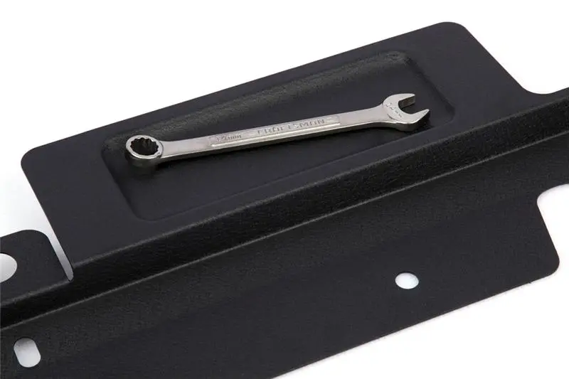 Grimmspeed Radiator Shroud With Integrated Tool Tray For 2008+ Subaru Impreza, Wrx, And Sti – Matte Black 1